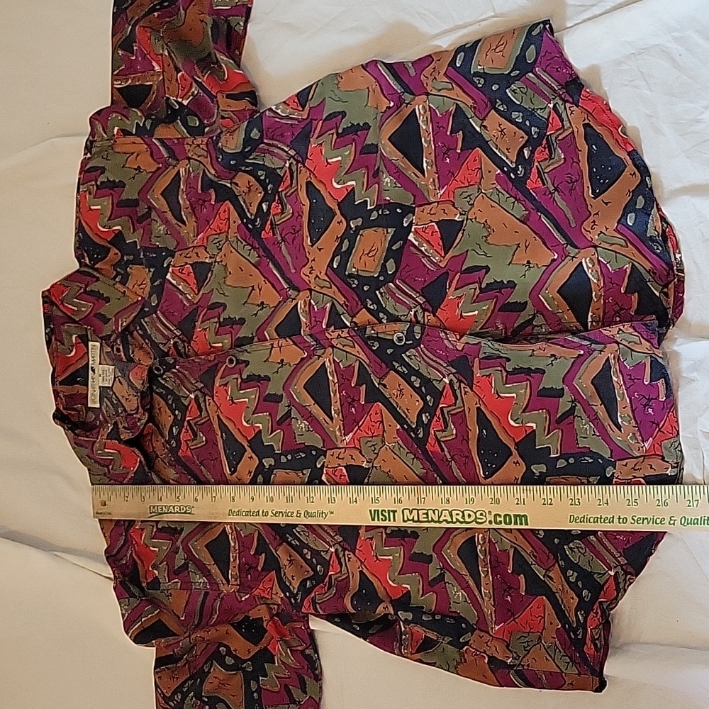 Vintage silk Shirt Jonathan Martin - Picture 9 of 9